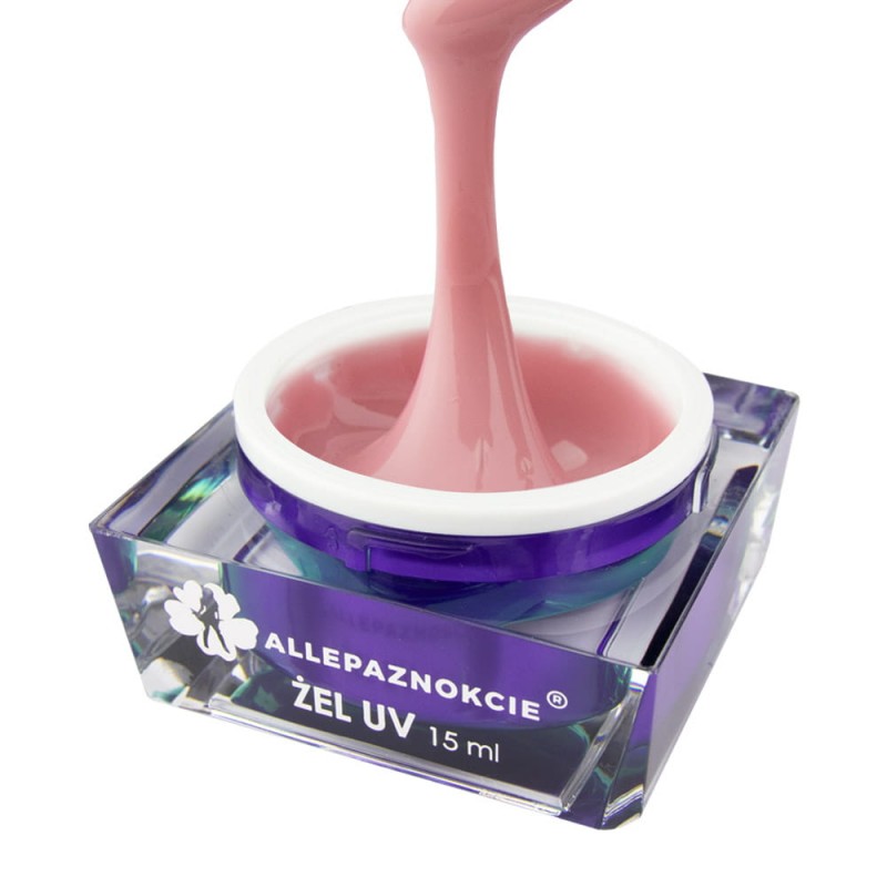 Gel UV Constructie- Perfect French Cashmere Cover 15 ml Allepaznokcie Gel UV Constructie- Perfect French Cashmere Cover 15 ml Allepaznokcie
